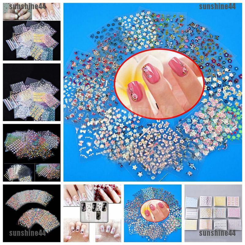 Fs Hình Dán 3D Trang Trí Móng Tay Nghệ Thuật