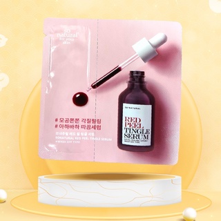 Tinh Chất Red Peel Tingle Serum Sample Dạng Gói So Natural (2,5ml)