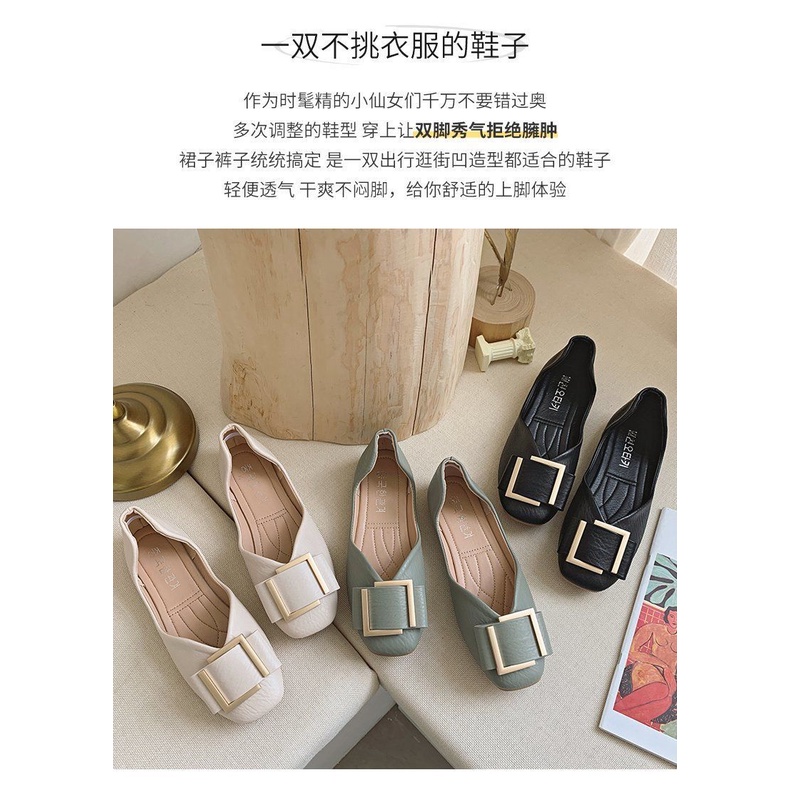 Giày Búp Bê Đế Mềm Size Lớn 35-43 41 42 Thời Trang Cho Phụ Nữ Mang Thai