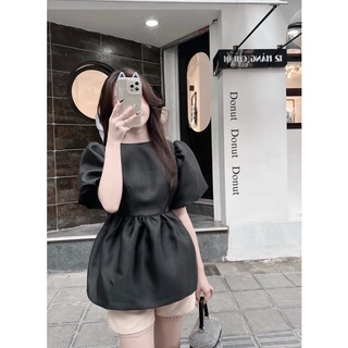Sét nơ lưng hồng/đen