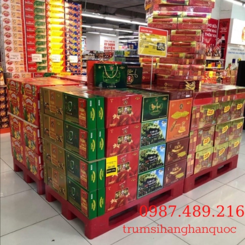 [Freeship Extra] Sâm Ngọc Linh Biok - Quốc Bảo Việt Nam - Xách 15 Gói