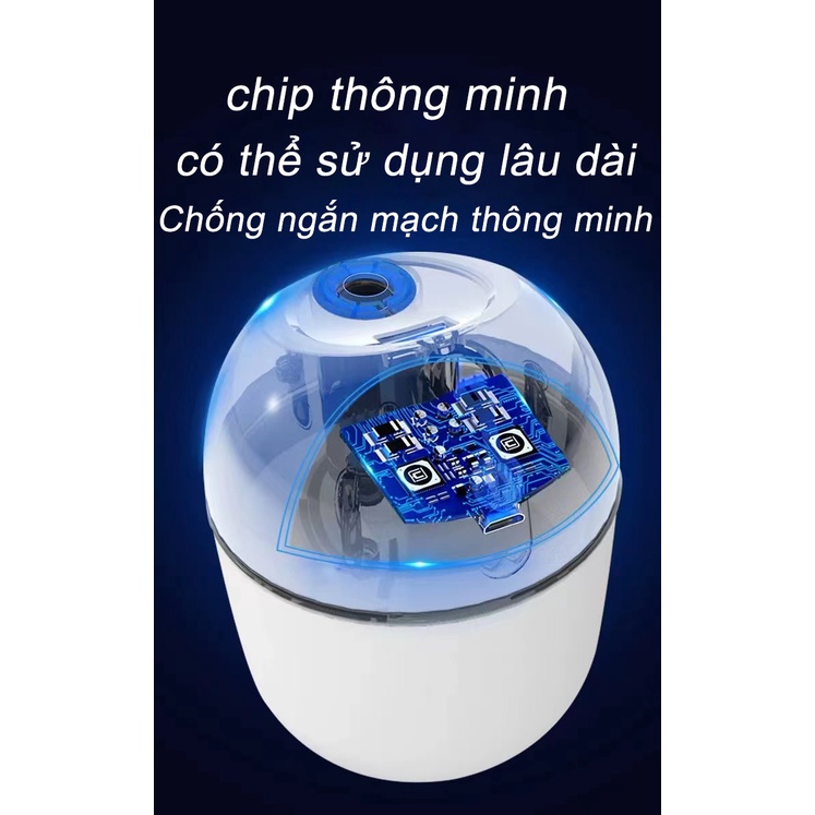 Máy tạo độ ẩm không khí cho phòng ngủ gia đình máy tính để bàn văn phòng máy tạo ẩm dung tích 250ml *-XQY23