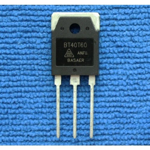 IGBT BT40T60 Được sử dụng Thay vì máy hàn biến tần fgh40N60 DA TUGEE Mossfet BT40T60ANF TO-3P 600V 4