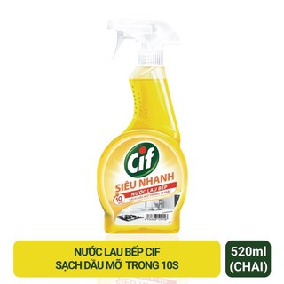 Nước Lau Bếp Cif 520ml