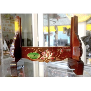 Khung tăng giảm đặt khung hình thờ giá đỡ khung hình đắp nổi hoa sen