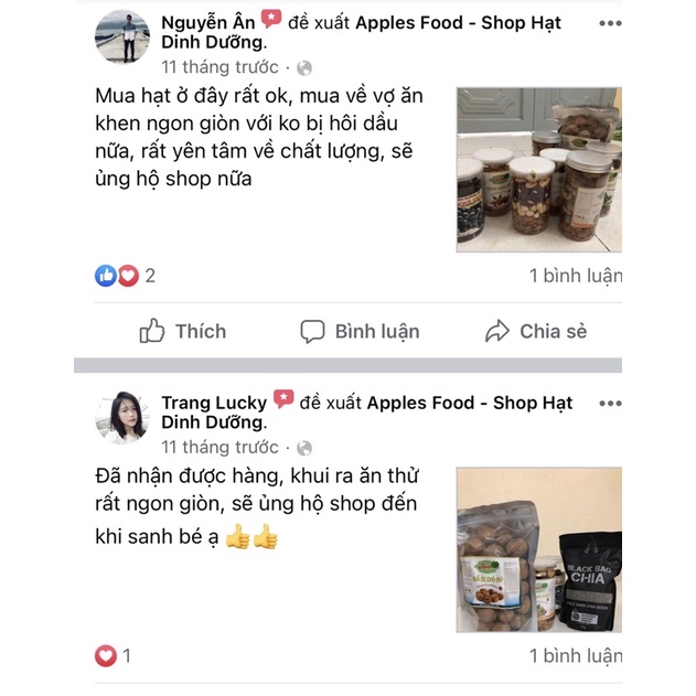 Nhân Óc Chó Vàng Nhập Khẩu Mỹ 500gr