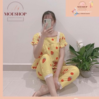Đồ bộ mặc nhà đẹp mẫu mới dễ thương