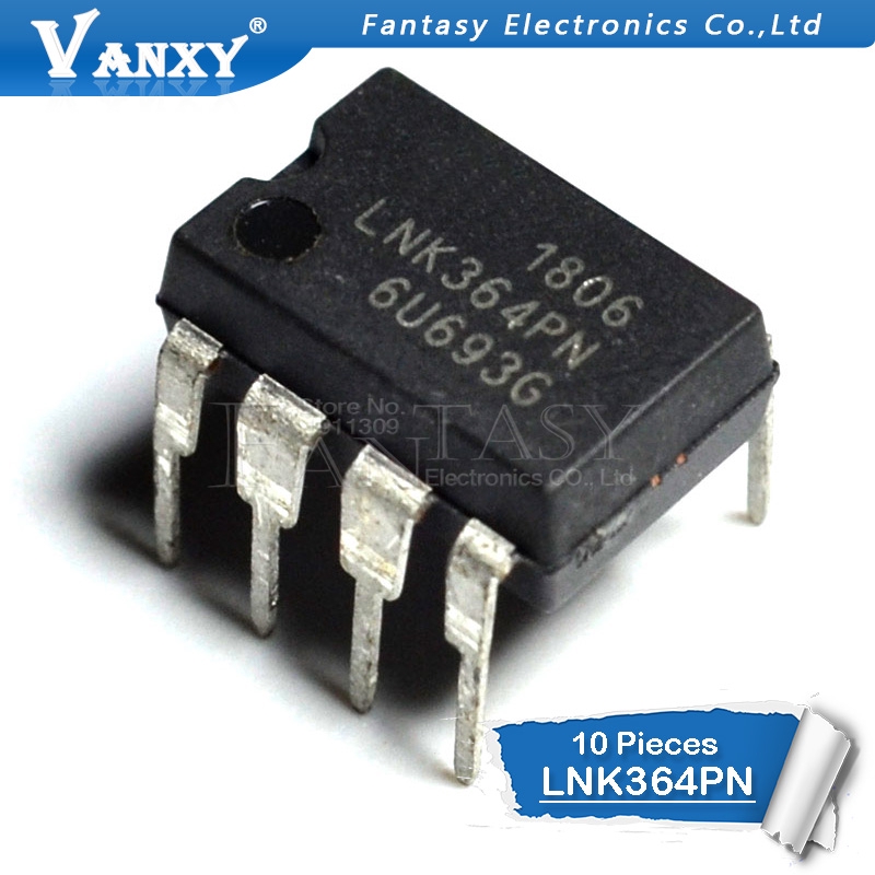10 cái lnk364pn dip7 lnk364p dip lnk364 364pn dip-7 ic mới và nguyên bản