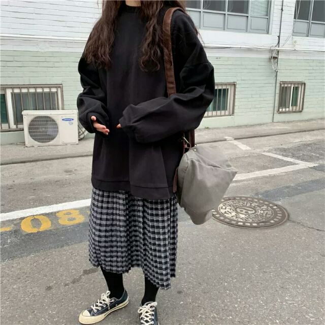 (ORD) Áo thun trơn dài tay Áo sweater dài tay ulzzang | BigBuy360 - bigbuy360.vn