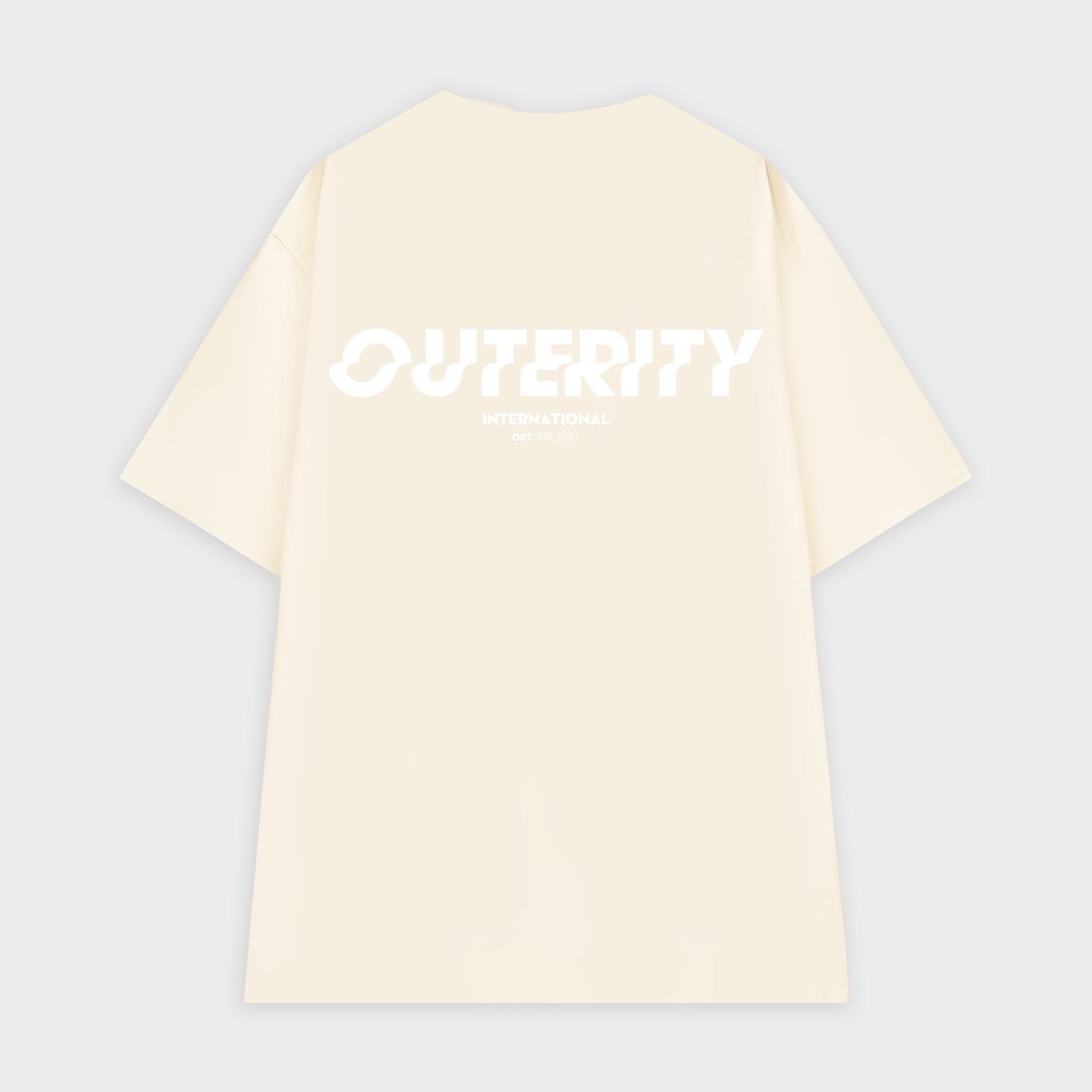 Áo thun tay lỡ 194SHOP vải coton dày dặn, co dãn, form rộng - Outerity Signature Collection