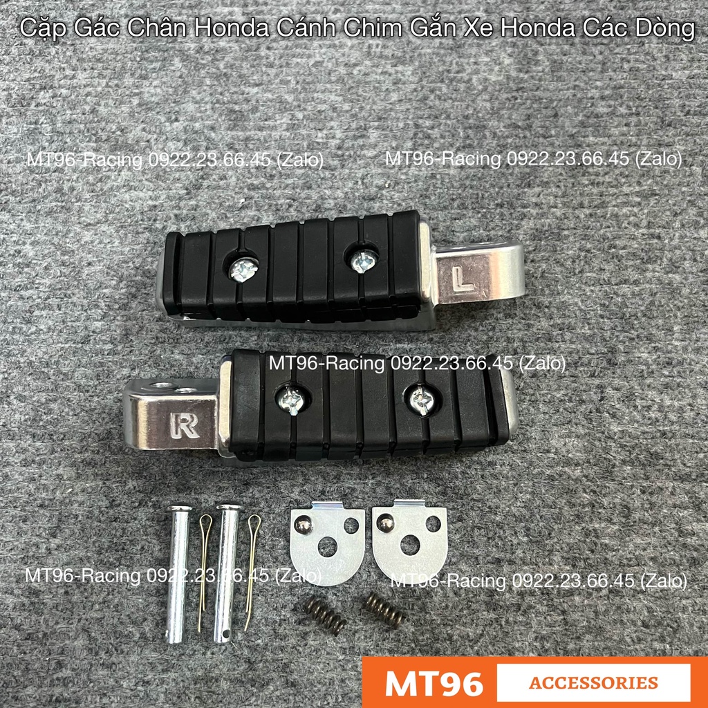 Gác Chân Cánh Chim Honda Gắn Wave Dream Future Và Các Dòng Xe Honda Khác