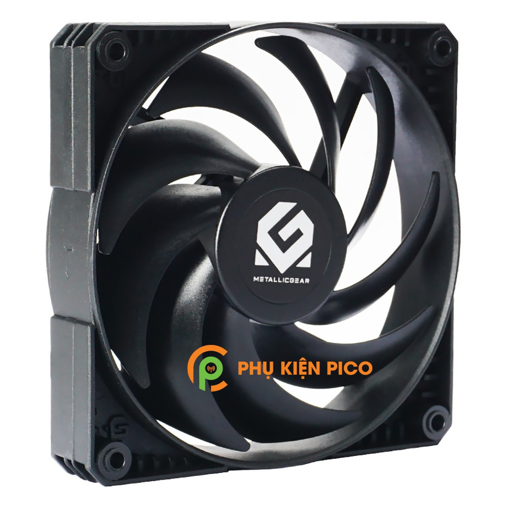 Quạt tản nhiệt case máy tính chính hãng PHANTEKS Metallic Gear Skiron Black 140mm 1500RPM - Quạt fan case 14cm