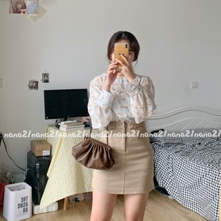 Chân váy chữ A mỏng co dãn