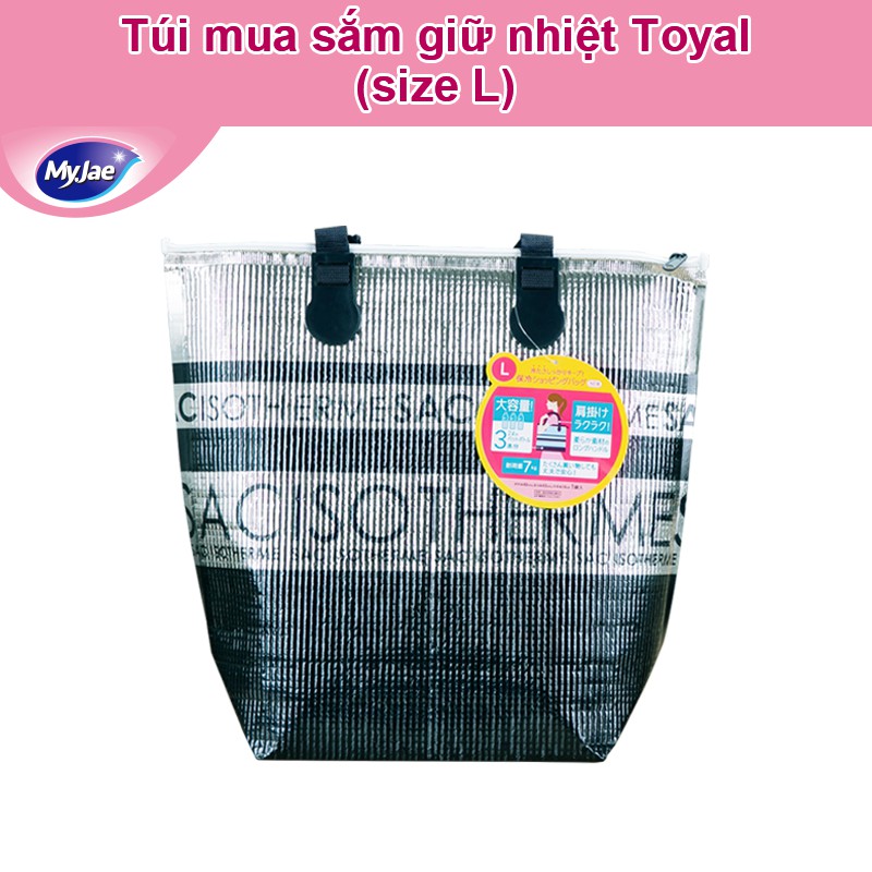 [MyJae x Toyal] Túi giữ nhiệt nóng lạnh Nhật Bản đựng hộp cơm văn phòng thực phẩm có quai xách tiện lợi