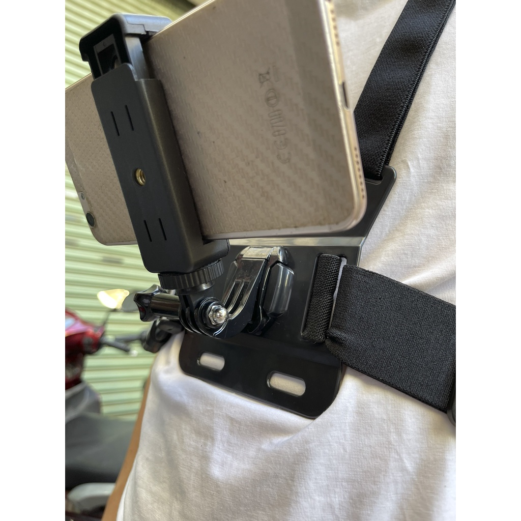 GIÁ SỈ - Dây Đeo Ngực Dùng Cho Điện Thoại và Camera Hành Trình Đều Được Quay Phim Độc Đáo