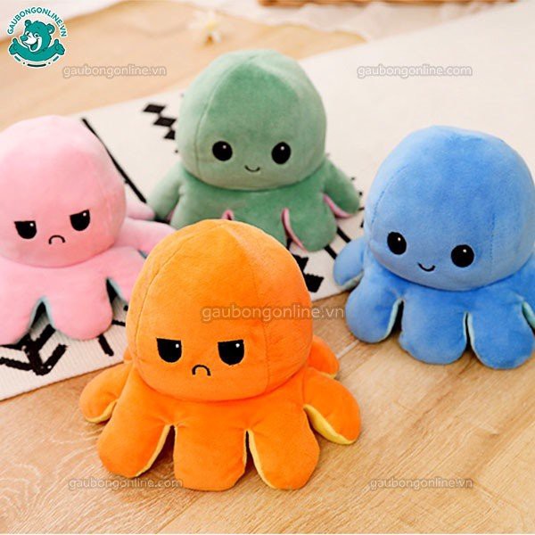 Bạch Tuộc Cảm Xúc , Bạch Tuộc 2 Mặt Cute