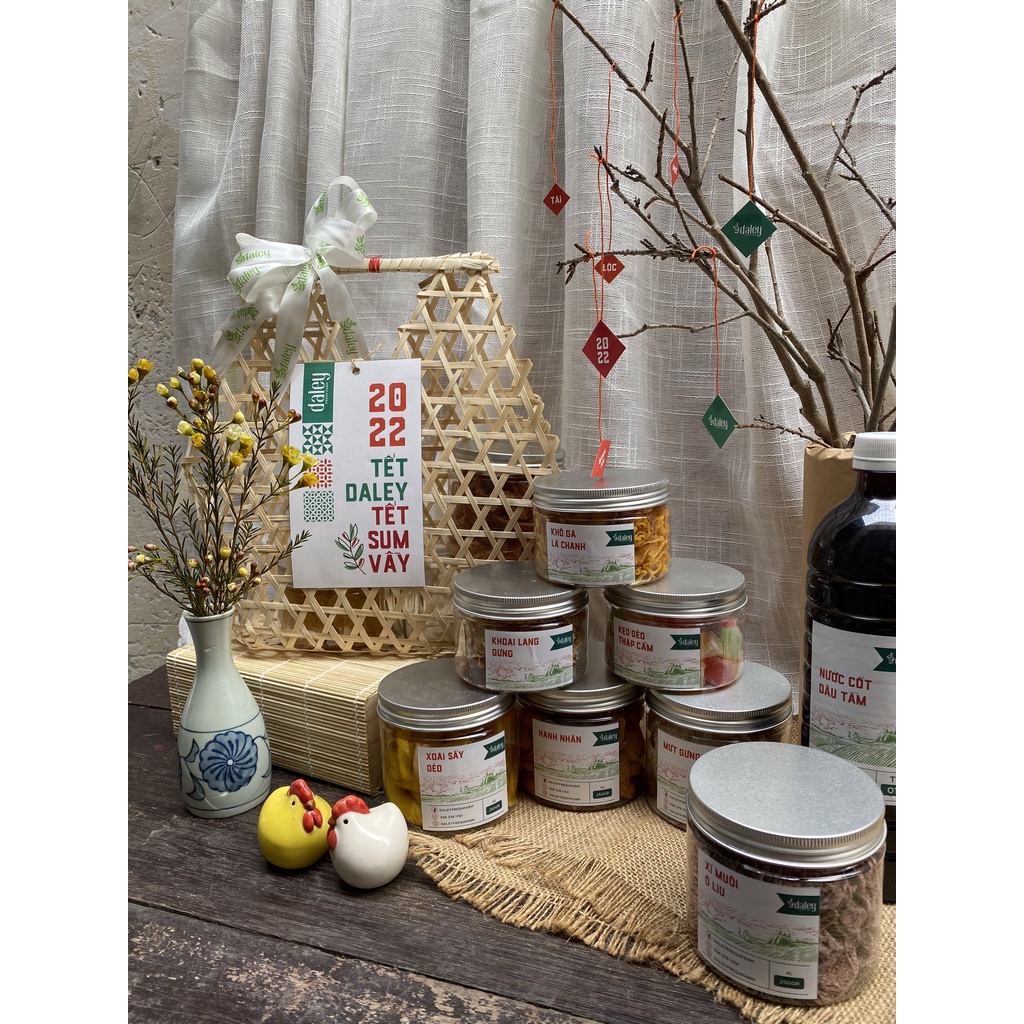 [Chính hãng] [Ảnh thật] 🧧SET QUÀ TẾT 2022 “TẾT DALEY - TẾT SUM VẦY” Daley Dalat Set 500k | BigBuy360 - bigbuy360.vn
