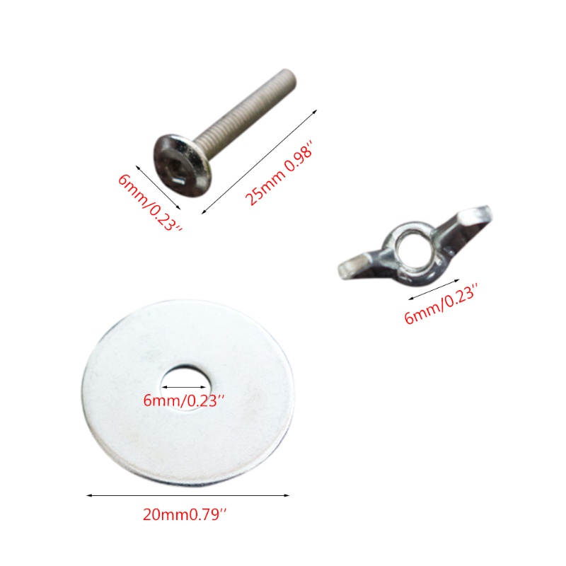 QQ Bộ 10 Giá Đỡ Thức Ăn / Ốc Vít / Kẹp Gắn Lồng Chim Vẹt