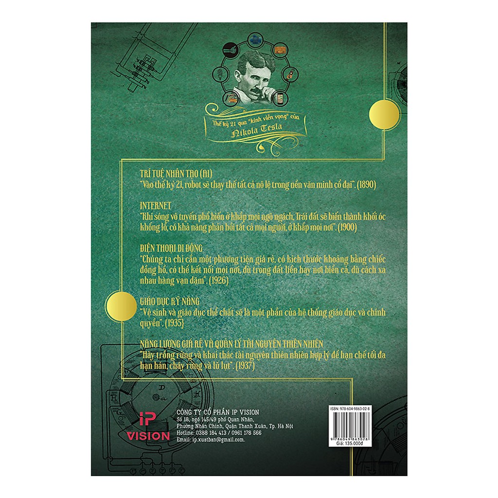 Sách - Nikola Tesla Tự Truyện - Tặng kèm bookmark | BigBuy360 - bigbuy360.vn