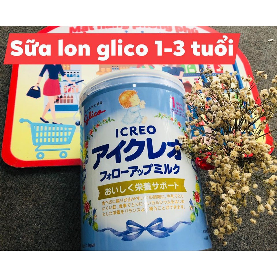 sữa bột glico số 9 cho bé Nhật Bản