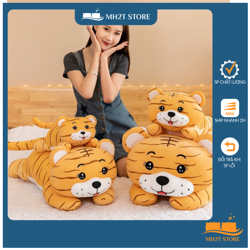 GẤU BÔNG HÌNH HỔ VẰN CAO CẤP SHOP MH2T STORE