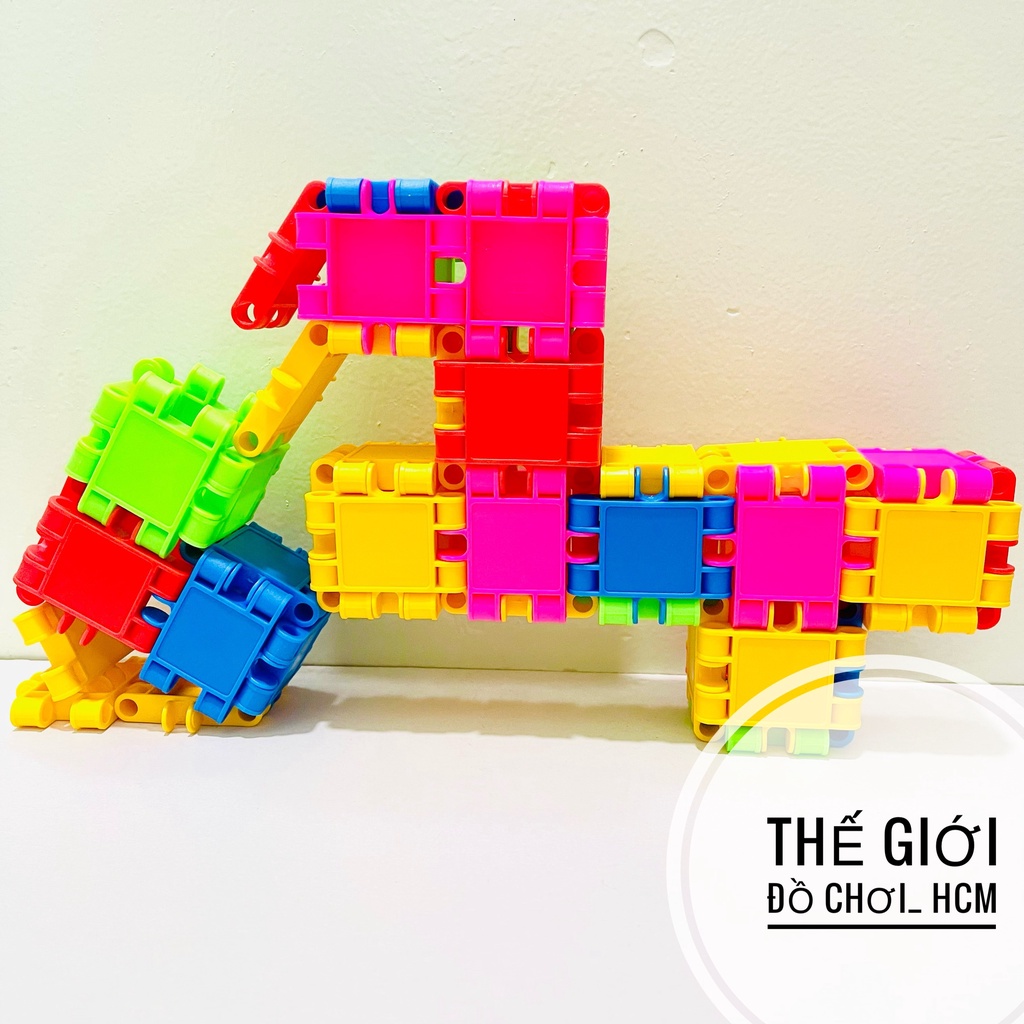 [RẺ- MẪU MỚI] Đồ chơi xếp hình lắp ráp Lego 70 chi tiết cho bé thích lắp ghép, phát triển trí não, tư duy sáng tạo