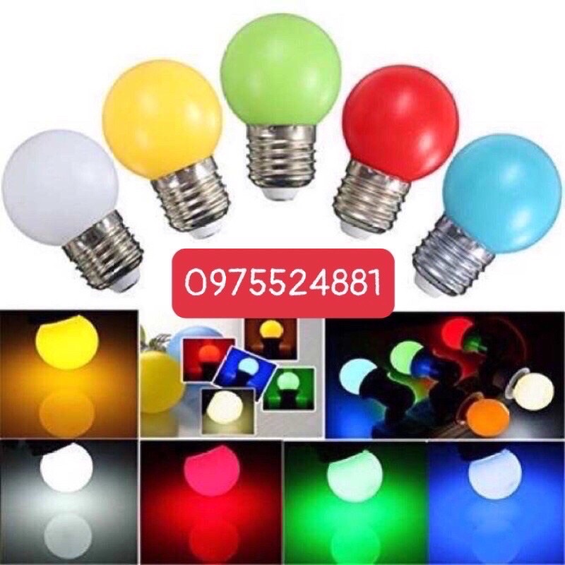 10 BÓNG CHANH 1W LED BỀN ĐẸP TIẾT KIÊM ĐIỆN giá chỉ 37000₫