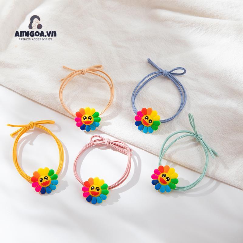 Dây Cột Tóc Hoa Hướng Dương