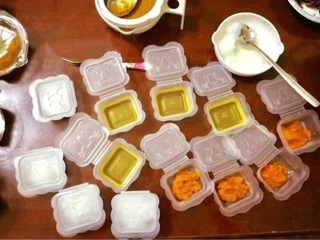 [Chính hãng] Khay chia thức ăn Richell Nhật Bản