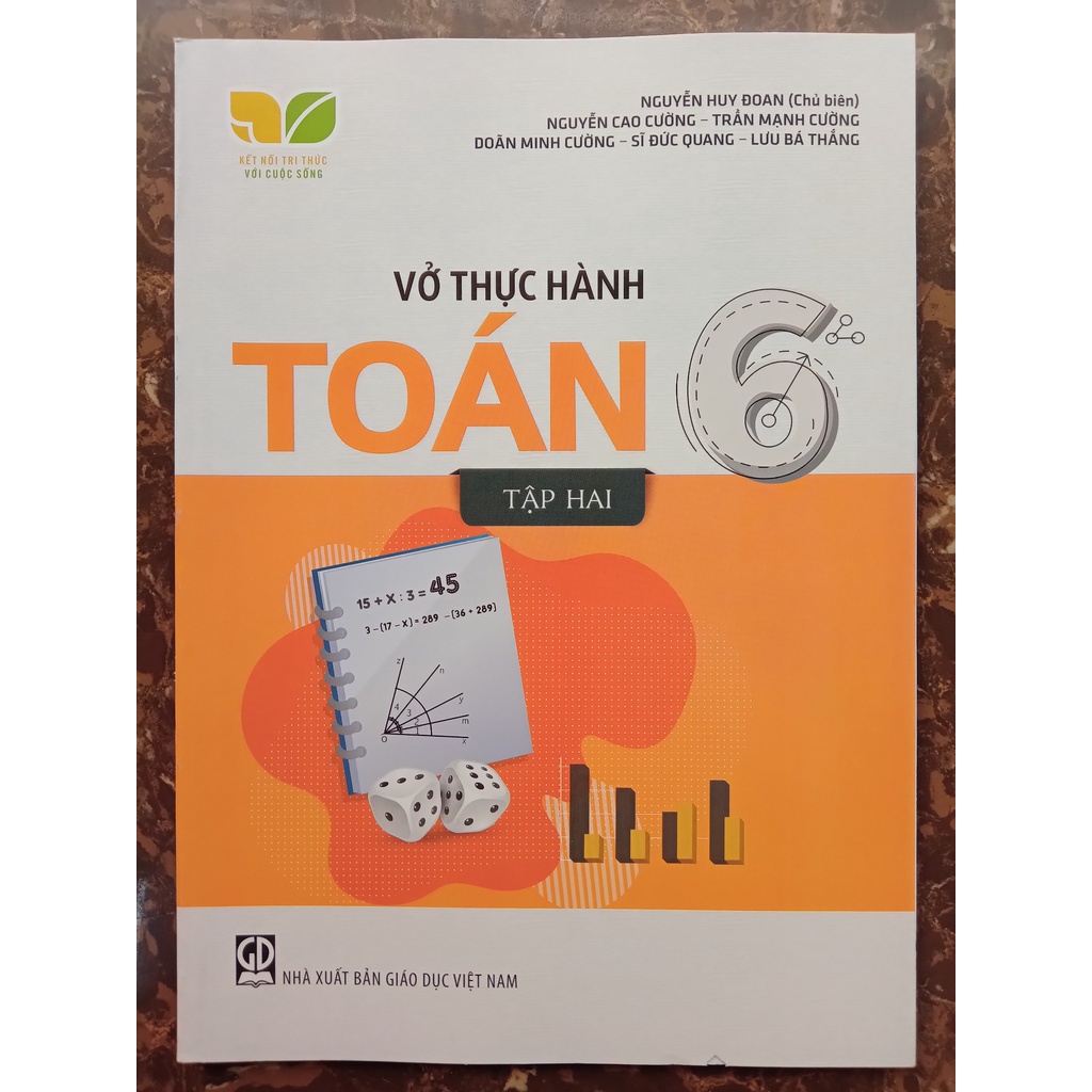 Sách - Combo Vở Thực Hành Toán Lớp 6 - Kết Nối Tri Thức Với Cuộc Sống