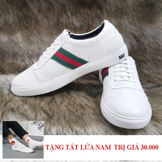 giayf thể thao giày sneaker nam trắng cst