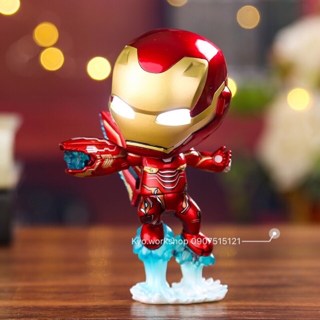 &lt;LED&gt;&lt;Có hộp&gt; Mô hình Cosbaby Ironman - Avenger Infinitywar - Endgame