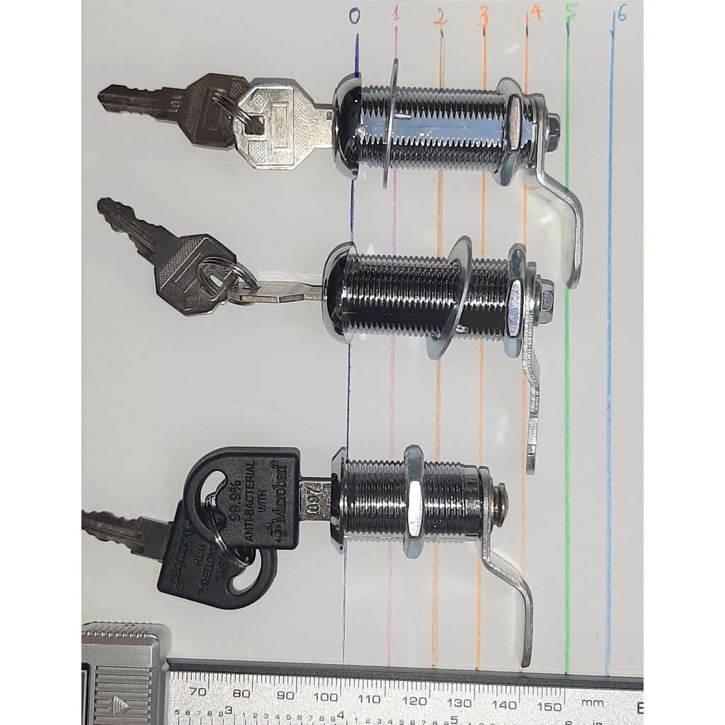 Khóa tủ locker dài 40mm - Đặc biệt - Khóa tủ tài liệu, khóa tủ cốp, khóa tủ để đồ siêu thị, khóa tủ để đồ văn phòng 4cm
