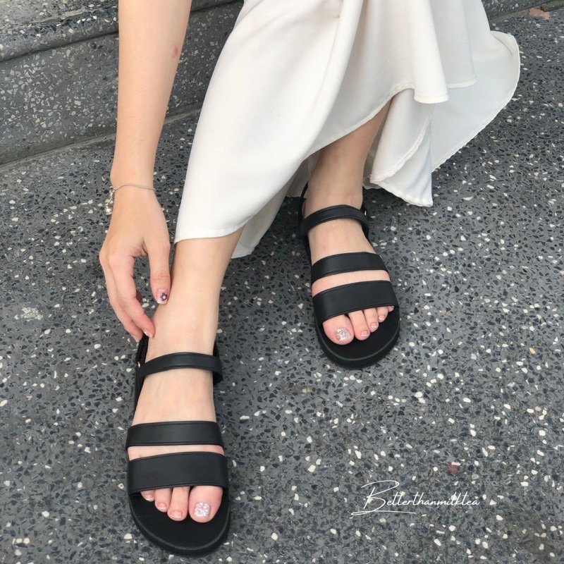 Giày sandals quai ngang basic