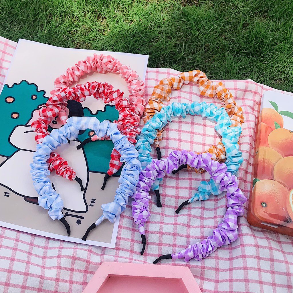 Leomino | Băng đô caro - nhiều màu