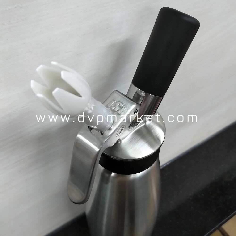 [HÀNG CHÍNH HÃNG - CÓ PHỤ KIỆN THAY THẾ] - Bình xịt kem tươi ISI dung tích 0.5L/1L