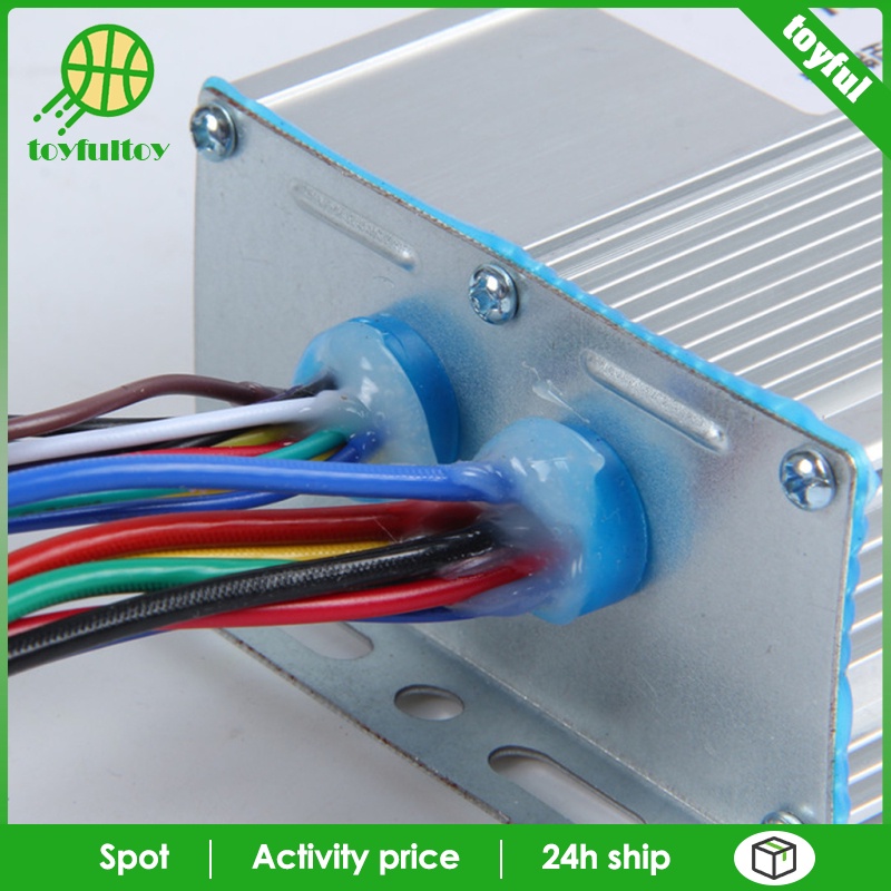 Thiết Bị Điều Khiển Tốc Độ Động Cơ Không Chổi Than DC 36V 48V 350W Dành Cho Xe Đạp Điện