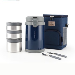 Bộ Hộp Cơm Giữ Nhiệt LOCK&LOCK EASY CARRY LHC8039 2 Lít - Xanh