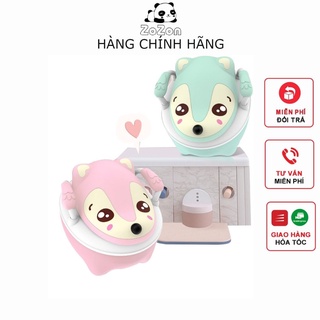 bô vệ sinh cho bé zozon ,ghế vệ sinh bằng nhựa có đệm ngồi ,cho bé trai gái hình thú gấp gọn cao cấp