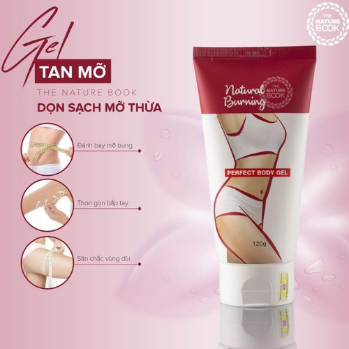 Gel tan mỡ The Nature Book Burning Perfect Body Gel