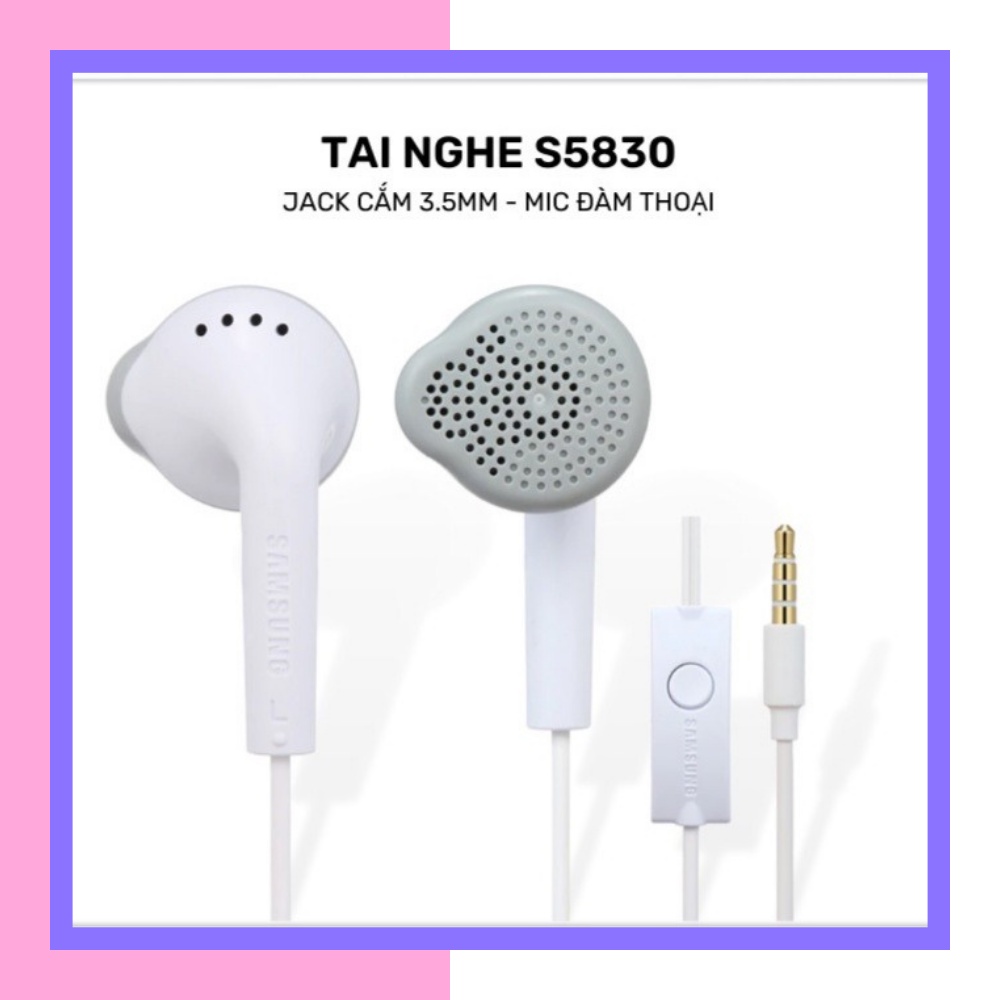 Tai Nghe Nhét Tai Chân Tròn 3.5mm