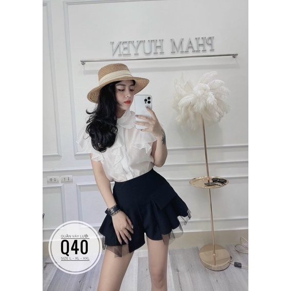 Quần váy lưới bigsize 55-90kg