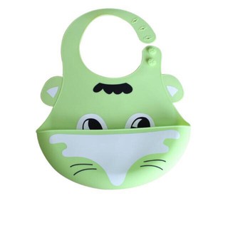 Yếm silicon cho bé in hình cute (sỉ, lẻ)