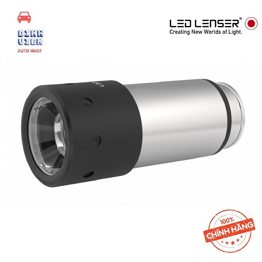 {CAO CẤP} Đèn Pin LedLenser Automotive Sử Dụng Cho Xe Hơi Màu Bạc thiết kế bằng thép không gỉ ,chế độ bảo hành đến 7 năm