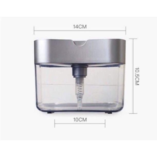 Hộp Đựng Nước Rửa Chén Tự Động Tạo Bọt 2 in 1 Thông Minh Tiện Lợi Kèm Miếng Bọt Biển ( tuyển khách sỉ)