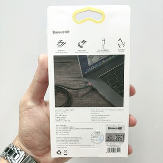 Cáp sạc Baseus Cafule 60W chuẩn PD 2.0 type C to type C