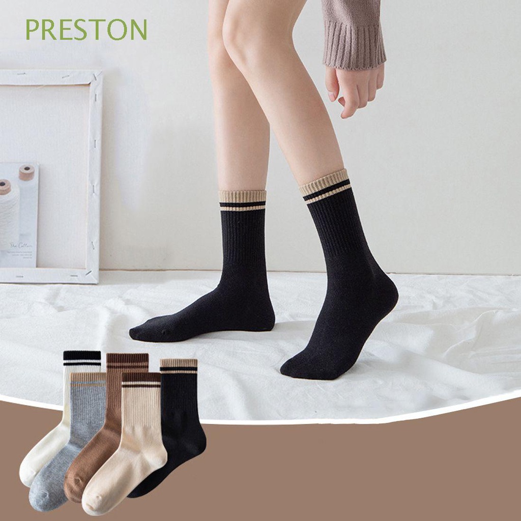 Đôi vớ cổ ngắn vừa bằng cotton mềm tùy chọn màu sắc thời trang thu đông giữ ấm cho nam và nữ