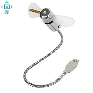 Quạt mini cổng USb tích hợp đèn led độc đáo