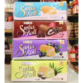 BÁNH BÔNG LAN CUỘN HIRO VỊ SỮA - DỪA 480G