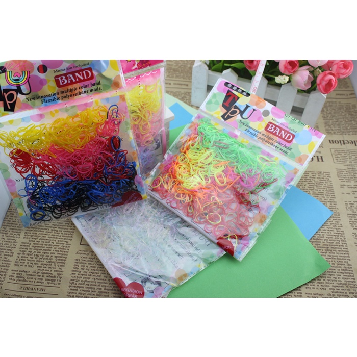 Dây Thun Cột Tóc Cỡ Nhỏ Dùng Một Lần Dành Cho Bé Gái
